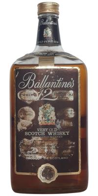 Ballantine's 12yo Very Old Scotch Whisky A.E.B.E. Greece 43% 1750ml