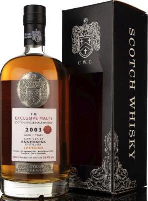 Auchroisk 2003 CWC The Exclusive Malts 56.4% 750ml