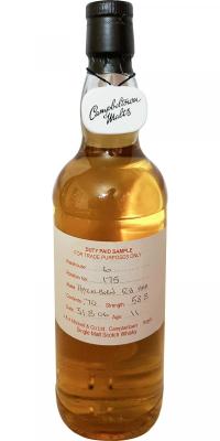 Hazelburn 2006 Duty Paid Sample For Trade Purposes Only Refill Bourbon Hogshead Rotation 175 58.8% 700ml