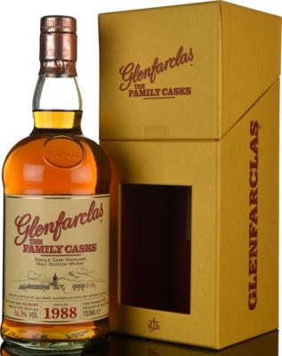 Glenfarclas 1988 The Family Casks 18yo Sherry Butt #7033 56.3% 700ml