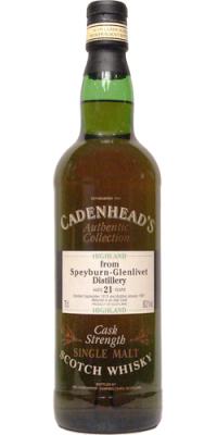 Speyburn 1975 CA Authentic Collection Oak Cask 60.2% 700ml