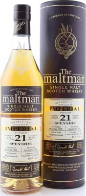 Imperial 1995 MBl The Maltman Bourbon Cask #20155 48.9% 700ml