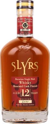 Slyrs 12yo Moscatel Cask Finish Edition 2010 American White Oak Moscatel Finish 43% 700ml