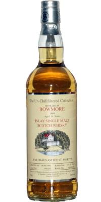 Bowmore 1999 SV The Un-Chillfiltered Collection Waldhaus am See #800295 World of Whisky St. Moritz 46% 700ml