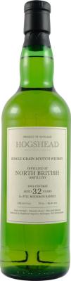 North British 1991 Hhd 1st Fill Bourbon Barrel 45.4% 700ml