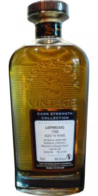 Laphroaig 1995 SV Cask Strength Collection Bourbon Barrel #46 60% 700ml