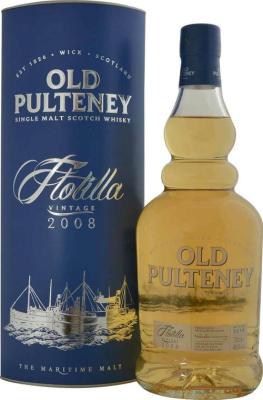 Old Pulteney 2008 Flotilla First Fill ex-Bourbon Barrel 46% 700ml