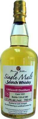 Littlemill 16yo PB #1021 57.3% 700ml