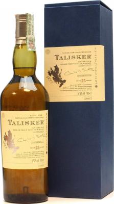 Talisker 25yo Diageo Special Releases 2005 Refill Casks 57.2% 700ml