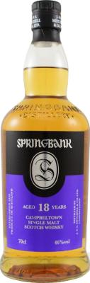 Springbank 18yo Bourbon Port 46% 700ml