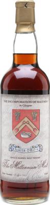 Glendronach 1972 The Millennium Malt #721 Incorporation of Maltmen in Glasgow 48% 700ml