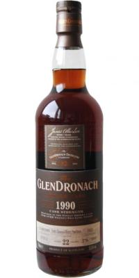 Glendronach 1990 Single Cask Pedro Ximenez Sherry Puncheon #1023 Taiwan Exclusive 52.6% 700ml