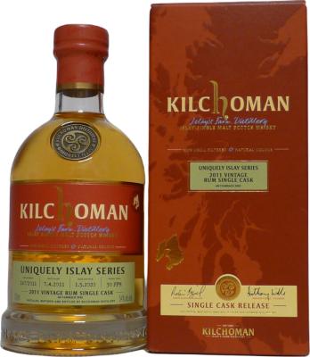 Kilchoman 2011 An T-earrach 2020 167/2011 54% 700ml