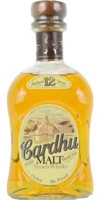 Cardhu 12yo Pure Highland Malt Scotch Whisky by John Walker & Sons Ltd 43% 1000ml