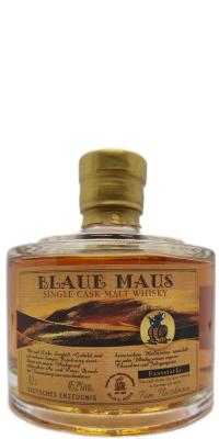 Blaue Maus 2016 Single Malt Whisky Fasstarke FF German Oak Single Cask 45.2% 200ml
