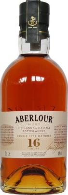 Aberlour 16yo Double Cask Matured Oak & Sherry 40% 700ml