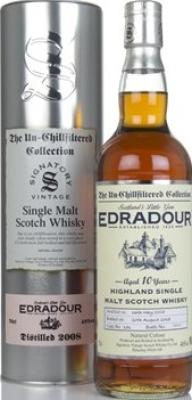 Edradour 2008 SV The Un-Chillfiltered Collection Sherry Cask #131 46% 700ml