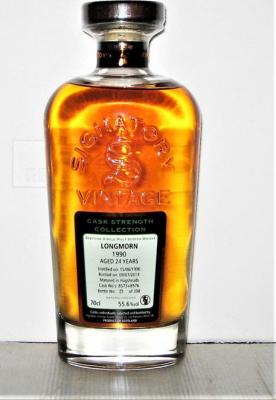 Longmorn 1990 SV Cask Strength Collection 8573 + 8576 55.6% 700ml