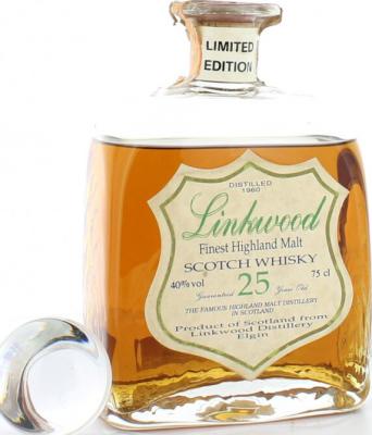 Linkwood 1960 Ses Finest Highland Malt 40% 750ml