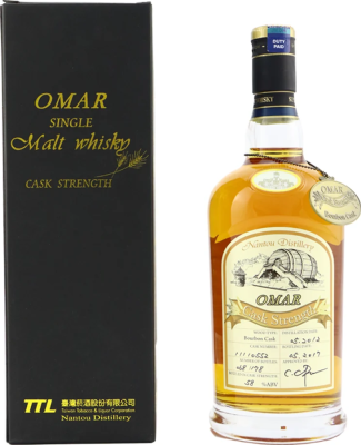 Nantou Omar 2012 Bourbon Cask 58% 700ml