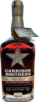 Garrison Brothers 2018 Single Barrel Mike Werner 66.3% 750ml