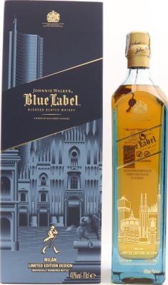 Johnnie Walker Blue Label Milan Limited Edition Design 40% 700ml