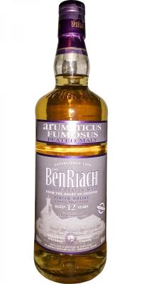 BenRiach Arumaticus Fumosus Finished in Dark Rum Barrels 46% 700ml