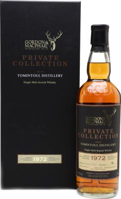 Tomintoul 1972 GM Private Collection Refill Sherry Hogshead #1974 45.1% 700ml