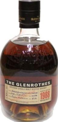 Glenrothes 1988 2nd Edition 44.1% 700ml