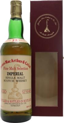 Imperial 12yo JM Fine Malt Selection 65% 750ml