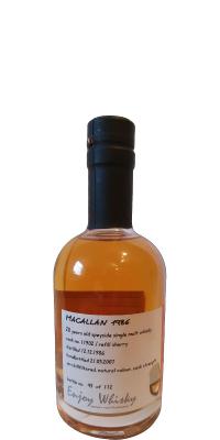 Macallan 1986 EW Refill sherry 56.5% 350ml