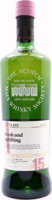 Aultmore 2002 SMWS 73.102 Fresh and uplifting 15yo Refill Ex-Bourbon Barrel 52.4% 700ml