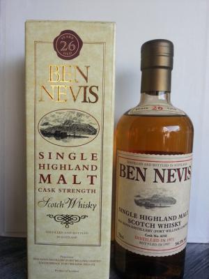 Ben Nevis 1971 26yo #4250 54.5% 700ml