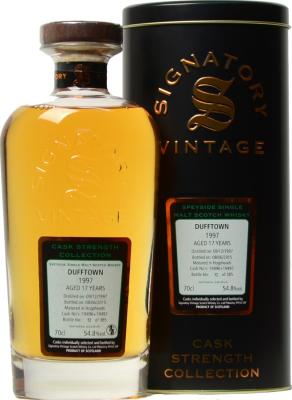 Dufftown 1997 SV Cask Strength Collection 19496 + 19497 54.8% 700ml
