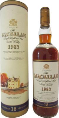 Macallan 1983 Sherry 43% 750ml