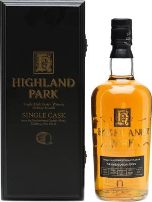 Highland Park 1996 The Ambassador Cask 2 Refill Sherry #1071 58.8% 700ml
