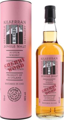 Kilkerran Work in Progress 6th Release Sherry 46% 700ml