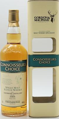 Auchroisk 2005 GM Connoisseurs Choice Refill American Hogsheads 46% 700ml