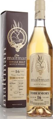 Tobermory 1996 MBl The Maltman Sherry Hogshead #5010 46% 700ml