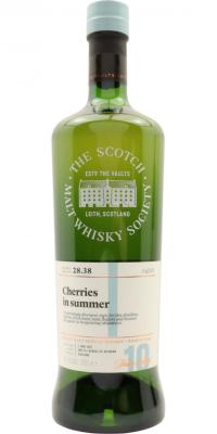 Tullibardine 2007 SMWS 28.38 Cherries in summer 2nd Fill Ex-Bourbon Barrel 61.2% 700ml