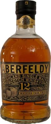 Aberfeldy 12yo Madeira Cask Finish Madeira Finish Travel Retail 40% 700ml