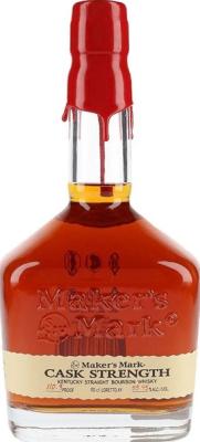 Maker's Mark Cask Strength American White Oak Barrels Batch No. 17-01 55.45% 700ml