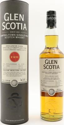 Glen Scotia 2014 1st Fill PX Hogshead finish Robbie's Drams 55.6% 700ml