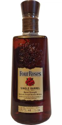 Four Roses 10yo Private Selection OESK New American White Oak Barrel 1-1K Gordon's 59.7% 750ml