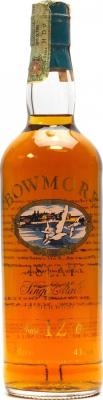 Bowmore 12yo Glass Printed Label Blue Cap 43% 700ml