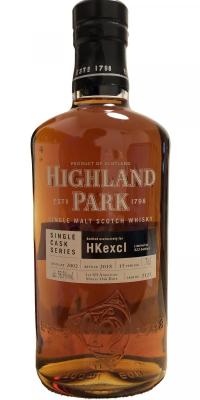 Highland Park 2002 Single Cask Series #2123 HKexcl Exclusive 58.3% 700ml