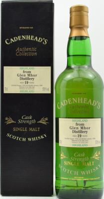 Glen Mhor 1976 CA Authentic Collection Oak Cask 57.8% 700ml