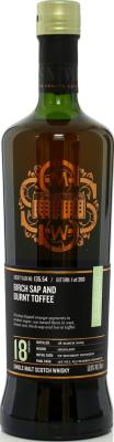 Loch Lomond 2005 SMWS 135.54 Birch sap and burnt toffee 1st Fill #3 Charred Hogshead Finish 50.8% 700ml