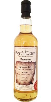 Invergordon 2007 BD Premium Oloroso Sherry Octave Finish #901118 50% 700ml