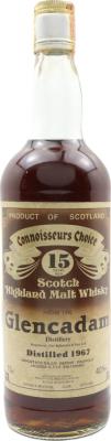 Glencadam 1967 GM Connoisseurs Choice Pinerolo Import 40% 750ml